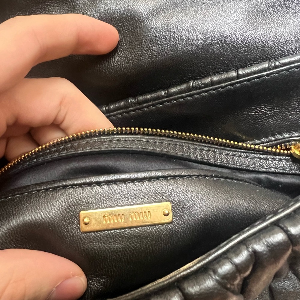 Miu Miu Black Crossbody Bag - Picture 11 of 11